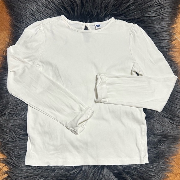 Janie and Jack Other - Janie and Jack White Long Sleeve Top Size 12